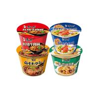 Tingyi 康师傅 开心桶 辣卤牛肉味桶面 110g*12桶 整箱装