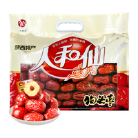 人和仙一级狗头枣1000g/装  即食红枣蜜饯果干免洗食材零食年货 一级狗头枣1000g礼袋尊享装