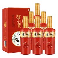 泸州老窖 泸州窖酒 新淡雅 2017版 52%vol 浓香型白酒 500ml*6瓶 整箱装