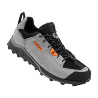 CRISPI意大利春秋户外低帮防水休闲运动登山鞋男女徒步鞋attiva小恶龙 黑皮黑色 17809999 41