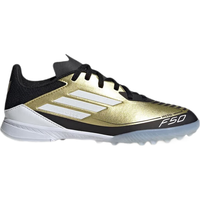 阿迪达斯(adidas)男大童儿童F50 LEAGUE梅西款TF碎钉人造草地硬地足球鞋IG9277