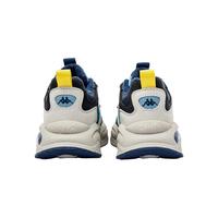 Kappa Kids卡帕童鞋男童运动鞋冬季保暖儿童棉鞋休闲鞋百搭系带女童跑鞋 藏青蓝 单层 33码 适合脚长204mm