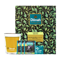 迪尔玛(Dilmah)纯正绿茶100片袋泡茶盒装酒店餐饮商用装奶茶咖啡店用绿茶粉 迪尔玛纯正绿茶100片盒装