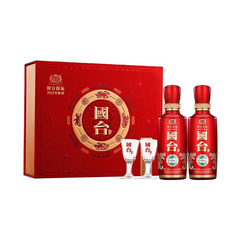 GUOTAI 国台好礼 53%vol 酱香型白酒 500ml GUOTAI/国台酱香型白酒礼盒装53%vol 500mL 【报价价格评测怎么样