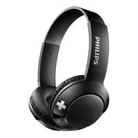 PHILIPS 飞利浦 蓝牙耳机 线控重低音 Bass+ SHB3075（黑）