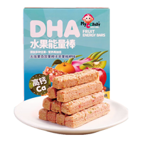 我D小蔡蔡DHA水果能量棒高钙谷物棒坚果饼干营养儿童零食 火龙果奇异果橙子苹果枇杷味