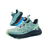 XTEP特步【跃峰】童鞋秋季休闲户外运动鞋男童跑步鞋旋转纽扣徒步鞋 豆蔻绿 35码