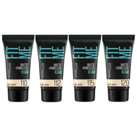 美宝莲（MAYBELLINE） fitme粉底液小样fitme控油保湿遮瑕superstay遮瑕粉底持妆 定制水润版110（5ml）x2