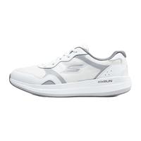 斯凯奇（Skechers）男鞋运动鞋时尚休闲网布鞋厚底减震轻便跑鞋220539 白色/灰色/WGY 44