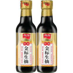 加加 酱油 特级金标生抽500ml 调味品酿造酱油180天发酵 炒菜凉拌鲜香