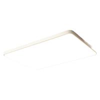 AUX奥克斯照明客厅大灯LED吸顶灯具套餐卧室简约客厅超薄护眼灯具阳台灯 全屋护眼-客厅110W三室两厅A