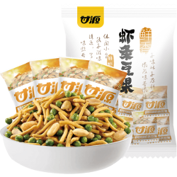 甘源 虾条豆果 鲜虾味 500g