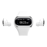 Aipower艾智尔蓝牙耳机智能手环二合一信息提醒通话心率睡眠运动计步监测男女款高清音质彩屏多功能防水防汗