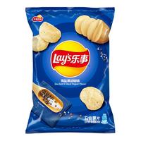 乐事 Lay's 薯片 海盐黑胡椒味75克