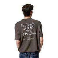 GXG男装 夏季短袖T恤合集 棕色G24X443115 M 170