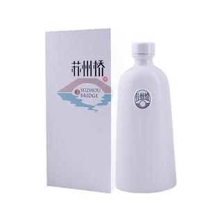 苏州桥白瓷42/52度白酒浓香型纯粮食高粱酒礼盒装