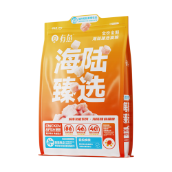 有鱼 鸡鱼冻干成幼猫无谷全价猫粮 海陆臻选3.0-鸡肉配方 1.5kg