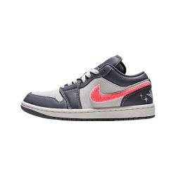 NIKE 透气耐磨 篮球鞋尖货丨耐克女子AIR JORDAN 1 低帮复古运动休闲篮球鞋DC0774-607