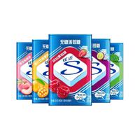 stride炫迈无糖薄荷糖清新口气水果味蜜桃葡萄味花香糖约会零食