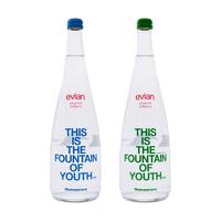  法国evian依云coperni联名高端天然矿泉水750ml*1瓶