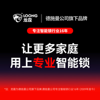 龙霆 T3 指纹密码执手款 智能门锁