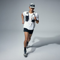 KAILAS凯乐石FUGA AIR8 Ⅳ跑山包轻量透气耐磨户外越野跑步装备 黑白 L