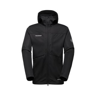 MAMMUT 男式 Ultimate Viii So 连帽夹克, 黑色M码