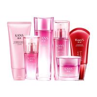 KANS 韩束 护肤品套装女补水保湿淡化细纹提亮肤色抗氧化红石榴套装精美礼盒