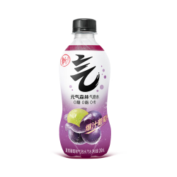 元气森林 气泡水 夏黑葡萄味 280mL*24瓶/箱+赠自选赠品1件