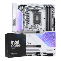 影驰星曜Z890主板搭英特尔酷睿 Ultra 7 265K 265KF CPU主板套装 板u套装 星曜Z890 WIFI 星辉 Ultra 7 265K