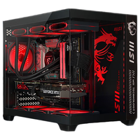 微星(MSI)全家桶台式主机14代i7 14700KF/RTX4070TiSuper 360水冷海景房电脑主机设计师电竞游戏diy组装整机 配置三:i7 14700KF/4070Ti S 16G D5