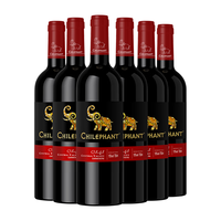 CHILEPHANT 智象 珍藏佳美娜干红葡萄酒750ml*6整箱 智利原瓶进口红酒