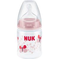 德国NUK婴儿奶瓶宽口径耐摔塑料PP奶瓶硅胶防胀气仿母乳奶嘴