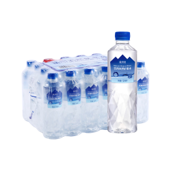 京觅 饮用天然矿泉水520ml*24瓶偏硅酸整箱会议泡茶