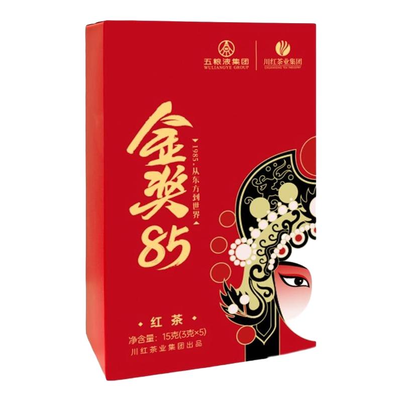  林湖 非遗 红茶  川红工夫金85 包装 15g