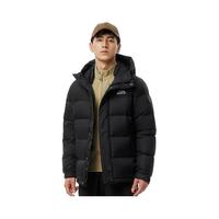 坦博尔 冬季新款户外连帽加厚拼接保暖羽绒服