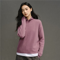 今日必买、保暖服饰：GIORDANO 佐丹奴 100%美利奴羊毛 纽扣翻领宽松毛衣针织衫