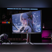 AGON 爱攻 AG275UXM 27英寸 IPS FreeSync 显示器（3840×2160、165Hz、100%sRGB、HDR1000）