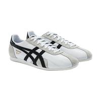  Onitsuka Tiger/鬼塚虎 透气轻便 男士慢跑鞋  白色/黑色（1183B480-105） 通用 42.5