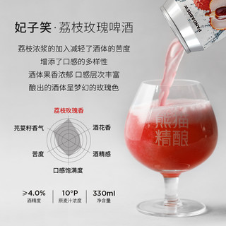  PANDA BREW/熊猫精酿 荔枝西柚果味 啤酒  包装，瓶装 1x24x330ml 330ml