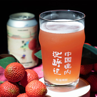  PANDA BREW/熊猫精酿 荔枝西柚果味 啤酒  包装，瓶装 1x24x330ml 330ml