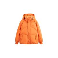 GXG男装反季多款低价羽绒服 GEX1D2525804橘色短款连帽羽绒服 L