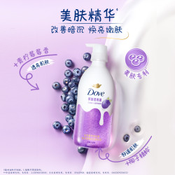 多芬 青柠莓莓生椰乳香精华沐浴露