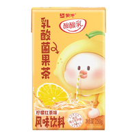 MENGNIU 蒙牛 酸酸乳乳酸菌果茶柠檬红茶味利乐包250g×24 清爽畅饮  中秋礼盒