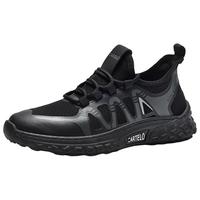 卡帝乐鳄鱼 2024春夏男鞋时尚休闲运动鞋男士低帮透气网面鞋潮流百搭鞋子