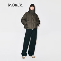 MO&Co.【秦岚同款】羽绒服2025冬90鹅绒【轻暖漫游系列】MBE4EINT09 军绿色 S /160