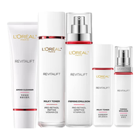 巴黎欧莱雅 L'OREAL PARIS欧莱雅(LOREAL)套装护肤化妆品复颜视黄醇抗皱紧致淡纹补水保湿水乳妈妈爱人礼物 ⑤复颜视黄醇精美护肤礼盒五件套
