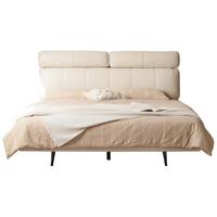 源氏木语实木推拉门书柜落地靠墙玻璃门展示柜轻奢移门酒柜【橡木1.6m】 Y229Y04