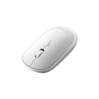 ELECOM/宜丽客 静音 无线蓝牙鼠标 皮套 白色