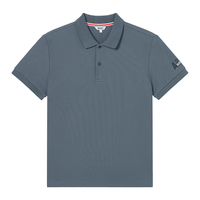 AIGLE【龙年系列】艾高POLOT恤24春夏凉爽速干防晒短袖POLO男 炭灰 AS833 L